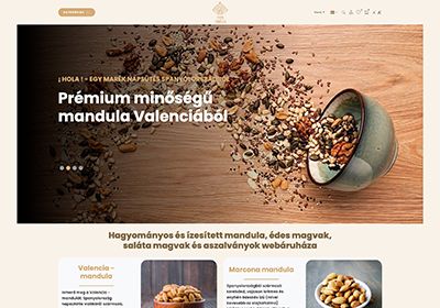 Indulamandula.eu webáruház fejlesztése a Minden vállalkozásnak legyen saját honlapja, Demján Sándor Program keretében