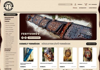 Multidezoudvar.hu - Íjászat reszponzív webáruház készítés