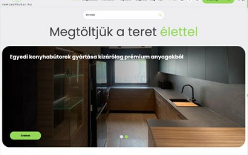 Nemcsakbútor - Egyedi prémium bútorok és irodabútorok webshopjának elkészítése a Demján Sándor pályázatban Nemcsakbútor - Egyedi prémium bútorok és irodabútorok webshopjának elkészítése a Demján Sándor pályázatban